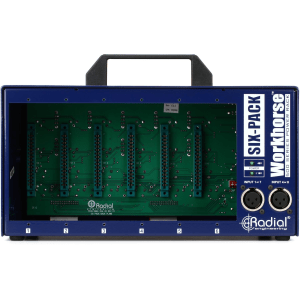 Radial SixPack 6-slot 500 Series Chassis