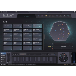 Sound Particles SkyDust 3D Virtual Instrument Plug-in
