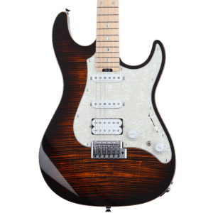 ESP Original Snapper CTM Electric Guitar - Tiger Eye Sunburst with Maple Fingerboard