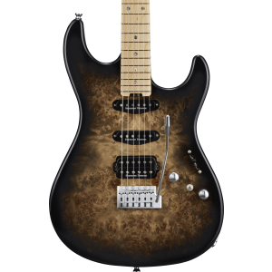 ESP Original Snapper CTM Electric Guitar - Nebula Black with Maple Fingerboard