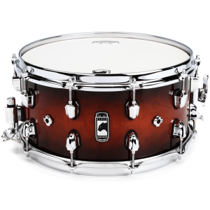 Mapex Black Panther Solidus Snare Drum - 7 x 14-inch - Red Black Burst