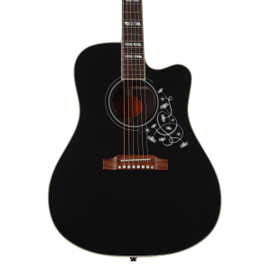 Gibson Acoustic Jerry Cantrell "Fire Devil" Songwriter Limited-edition Acoustic-electric Guitar - Ebony
