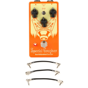 EarthQuaker Devices Special Cranker Pedal with Patch Cables