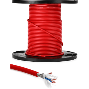 Canare L-4E6S Star Quad Bulk Microphone Cable - Red 150 Foot