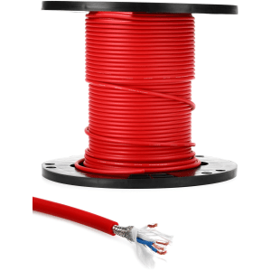 Canare L-4E6S Star Quad Bulk Microphone Cable - Red 200 Foot