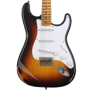 Fender Custom Shop LTD 70th-anniversary '54 Stratocaster Relic Electric Guitar - 2-tone Sunburst