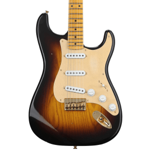 Fender Custom Shop Limited-edition '55 Hardtail Stratocaster Journeyman Relic Electric Guitar - 2-color Sunburst