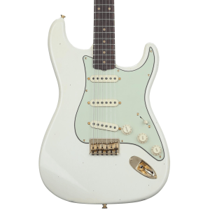 Fender Custom Shop Limited-edition '59 Hardtail Stratocaster Journeyman Relic - Aged Olympic White