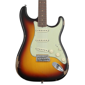 Fender Custom Shop Late-1962 Stratocaster Relic Electric Guitar with Closet Classic Hardware - 3-color Sunburst