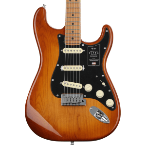 Fender American Ultra Stratocaster - Honeyburst with Roasted Maple Fingerboard, Sweetwater Exclusive
