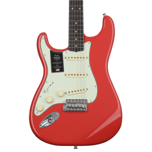 Fender American Vintage II 1961 Stratocaster Left-handed Electric Guitar - Fiesta Red