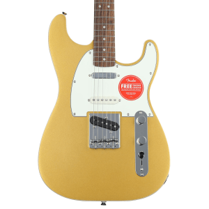Squier Paranormal Custom Nashville Stratocaster Electric Guitar - Aztec Gold