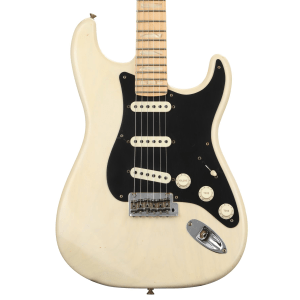 Fender Custom Shop Custom Reverse Headstock Strat Journeyman Relic - Aged White Blonde