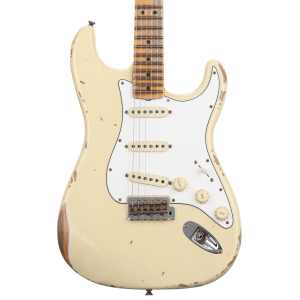 Fender Custom Shop Limited-edition 1969 Stratocaster Heavy Relic Electric Guitar - Aged Vintage White