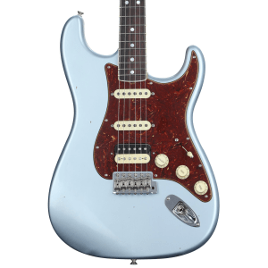 Fender Custom Shop Limited Edition '67 HSS Stratocaster Journeyman Relic - Faded Aged Blue Ice Metallic