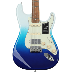 Fender Player Plus Stratocaster HSS Electric Guitar - Belair Blue with Pau Ferro Fingerboard