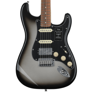 Fender Player Plus Stratocaster HSS Electric Guitar - Silverburst with Pau Ferro Fingerboard