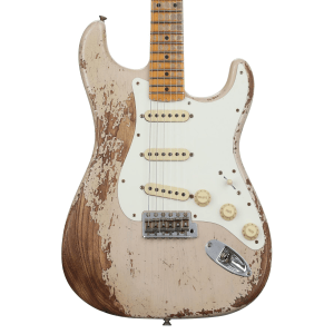 Fender Custom Shop Limited-edition Red Hot Strat Super Heavy Relic - Aged Dirty White Blonde