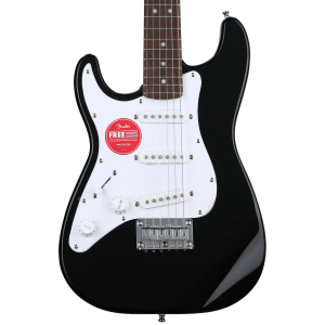 Squier Mini Stratocaster Left-handed Electric Guitar - Black