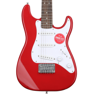 Squier Mini Stratocaster Electric Guitar - Dakota Red with Laurel Fingerboard