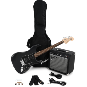 Squier Affinity Series Stratocaster HSS Pack - Charcoal Frost Metallic with Laurel Fingerboard