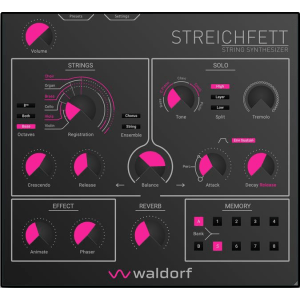 Waldorf Streichfett String Synthesizer Plug-in