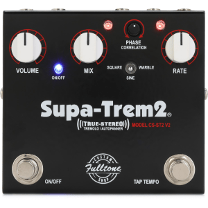 Fulltone Custom Shop Supa-Trem 2 v2 Stereo Tremolo Pedal