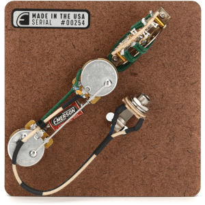 Emerson Custom 3-way Prewired Kit for Fender Telecasters - 250k Pots