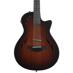 Taylor T5z-12 Classic Deluxe 12-string Hollowbody Electric Guitar - Gloss Shaded Edgeburst, Sweetwater Exclusive