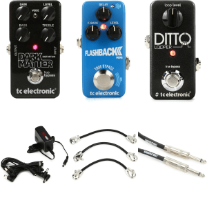 TC Electronic Looper Essential Pedals Pack with Power Supply