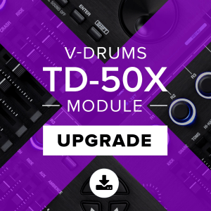 Roland V-Drums TD-50X Drum Module Software Upgrade