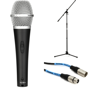 Beyerdynamic TG V35 S Supercardioid Dynamic Vocal Microphone with Stand and Cable