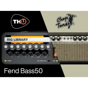 Overloud TH-U Rig Library Expansion Pack - Fend Bass50 by Choptones