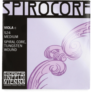 Thomastik-Infeld S24 Spirocore Viola C String - 4/4 Size Tungsten Wound