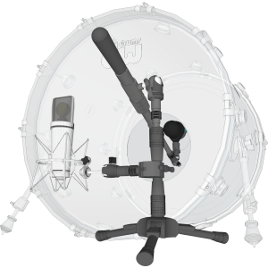 Triad-Orbit Complete Kick Drum System Microphone Stand System
