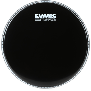 Evans Hydraulic Black Drumhead - 10 inch