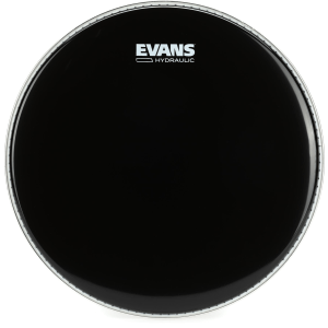 Evans Hydraulic Black Drumhead - 13 inch