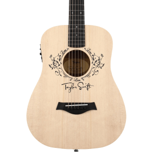 Taylor TSBTe Taylor Swift Acoustic-Electric Guitar - Natural Sitka Spruce