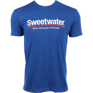 Sweetwater Logo T-shirt - Blue - Small