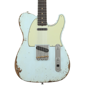 Fender Custom Shop GT11 1963 Heavy Relic Telecaster - Aged Sonic Blue - Sweetwater Exclusive