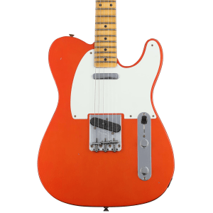 Fender Custom Shop '57 Telecaster Journeyman Relic Electric Guitar - Aged Candy Tangerine