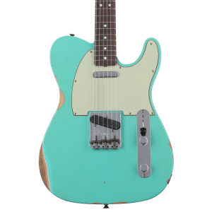 Fender Custom Shop '64 Telecaster Relic Electric Guitar - Aged Sea Foam Green