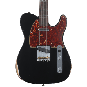 Fender Custom Shop Limited-edition '64 Telecaster Relic Electric Guitar - Aged Black with Rosewood Fingerboard