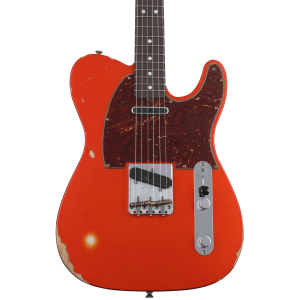 Fender Custom Shop Limited-edition '64 Telecaster Relic Electric Guitar - Aged Candy Tangerine