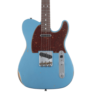 Fender Custom Shop Limited-edition '64 Telecaster Relic Electric Guitar - Aged Lake Placid Blue with Rosewood Fingerboard