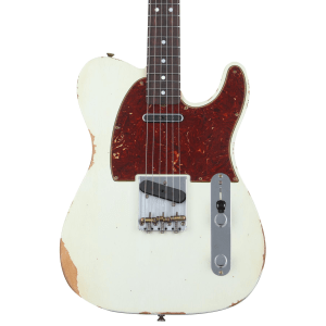 Fender Custom Shop Limited-edition '64 Telecaster Relic Electric Guitar - Aged Olympic White
