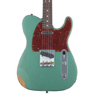 Fender Custom Shop Limited-edition '64 Telecaster Relic Electric Guitar - Aged Sherwood Green Metallic