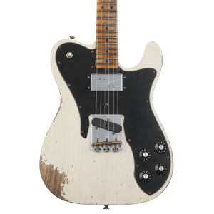 Fender Custom Shop Limited-edition '70s Telecaster Custom Heavy Relic Electric Guitar - Aged White Blonde