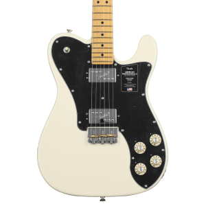 Fender American Professional II Telecaster Deluxe - Olympic White with Maple Fingerboard