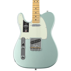 Fender American Professional II Telecaster Left-handed - Mystic Surf Green with Maple Fingerboard